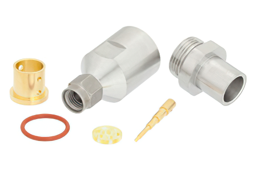 SMA オス プレシジョンコネクタ、クランプ/はんだ接続、PE-P300LL