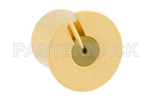 Mini SMP オス 直角フルデテントコネクタ、はんだ接続、表面実装PCB