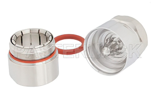 7/16 DIN オス コネクタ、クランプ/はんだ接続、7/8インチ環状