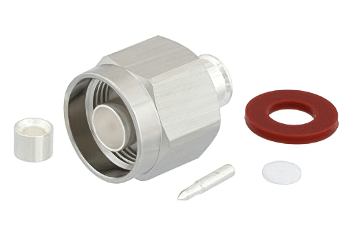 N オス 低PIMコネクタ、はんだ接続、PE-SR402AL、PE-SR402FL、PE-SR402FLJ、PE-SR402TN、RG402