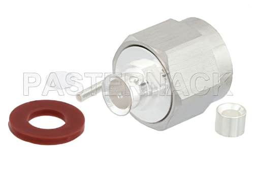 N オス 低PIMコネクタ、はんだ接続、PE-SR402AL、PE-SR402FL、PE-SR402FLJ、PE-SR402TN、RG402