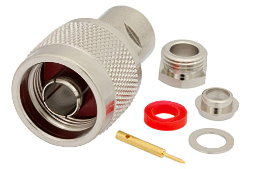 75 Ω N オス コネクタ、クランプ/はんだ接続、RG59、RG62、RG71