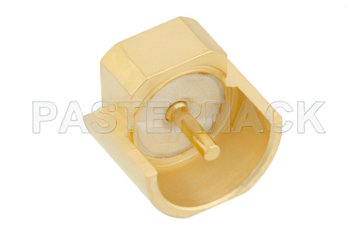 MMBX ジャック スナップオンコネクタ、はんだ接続、エッジランチPCB、メス中心導体