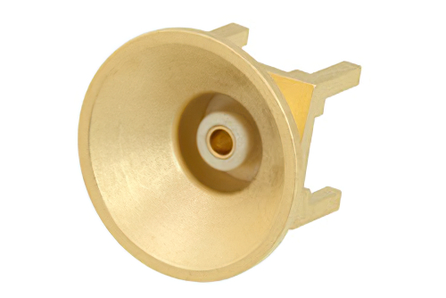 MMBX ジャック スナップオンコネクタ、はんだ接続、スルーホールPCB、メス中心導体、.382" 直径、漏斗状