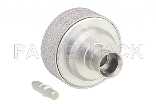 4.3-10 オス 低PIMプッシュオンコネクタ、はんだ接続、PE-1/4SFHC、IP67準拠