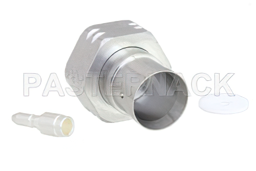 4.3-10 オス 低PIMコネクタ、はんだ接続、PE-1/2SFHC、IP67準拠