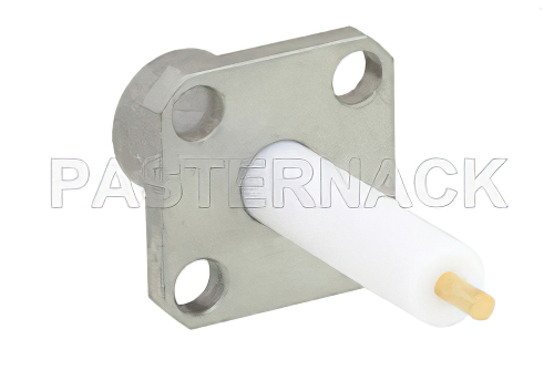 BMA ジャック スライドオンコネクタ、はんだ接続、4ホールパネルマウント、スタブターミナル、.340インチ穴間隔