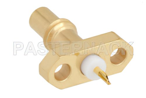 SSMC ジャック コネクタ、はんだ接続、2ホールパネルマウント、ソルダーカップターミナル