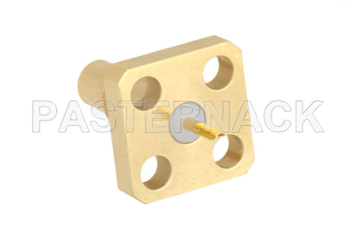 SSMC ジャック コネクタ、はんだ接続、4ホールパネルマウント、ソルダーカップターミナル