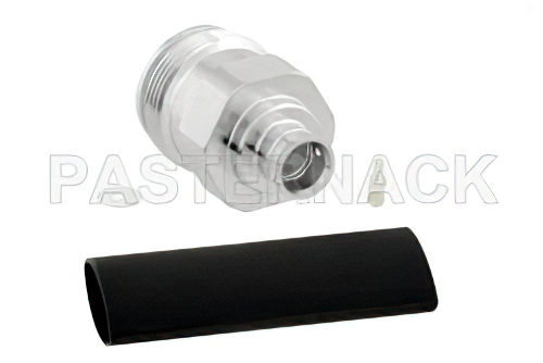 4.3-10 メス コネクタ、はんだ接続、SPP-250-LLPL、低PIM