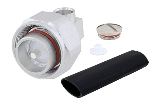 4.3-10 オス 直角コネクタ、はんだ接続、SPP-250-LLPL、低PIM