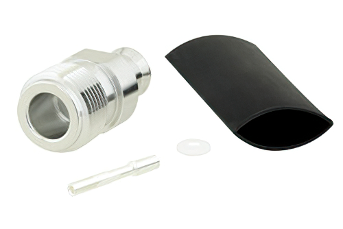 N メス コネクタ、はんだ接続、SPP-250-LLPL、低PIM