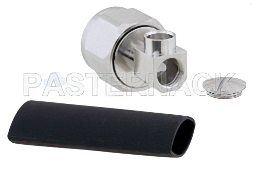 N オス 直角コネクタ、はんだ接続、SPP-250-LLPL、低PIM