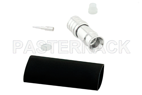 QMA オス コネクタ、はんだ接続、SPP-250-LLPL、低PIM