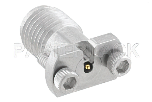 2.92mm メス コネクタ、クランプ接続、ヴァーティカルランチPCB、交換可能マイクロストリップランチ