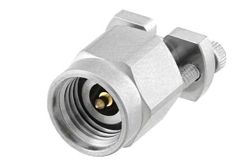 2.92mm オス コネクタ、クランプ接続、ヴァーティカルランチPCB、交換可能マイクロストリップランチ