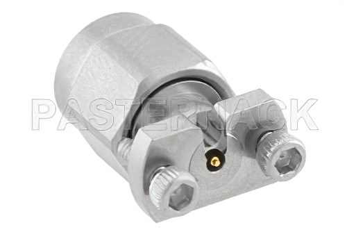 2.92mm オス コネクタ、クランプ接続、ヴァーティカルランチPCB、交換可能マイクロストリップランチ