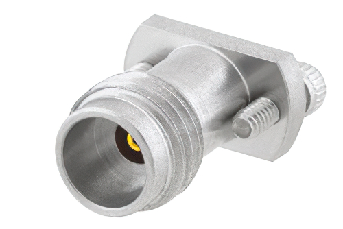 2.4mm メス コネクタ、クランプ接続、ヴァーティカルランチPCB、交換可能ストリップラインランチ