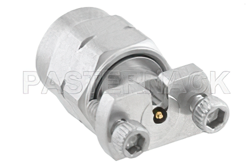 2.4mm オス コネクタ、クランプ接続、ヴァーティカルランチPCB、交換可能マイクロストリップランチ