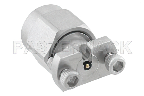 SMA オス コネクタ、クランプ接続、ヴァーティカルランチPCB、交換可能マイクロストリップランチ