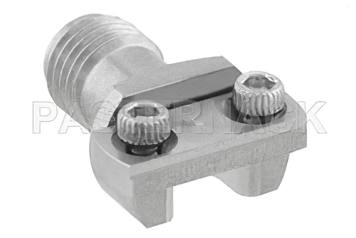 SMA メス コネクタ、クランプ/はんだ(キャプティブ端子)接続、エンドランチPCB、マイクロストリップ/コプラナーランチ, 0.005 インチ