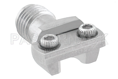 2.92mm メス コネクタ、クランプ/はんだ(キャプティブ端子)接続、エンドランチPCB、マイクロストリップ/コプラナーランチ, 0.005 インチ