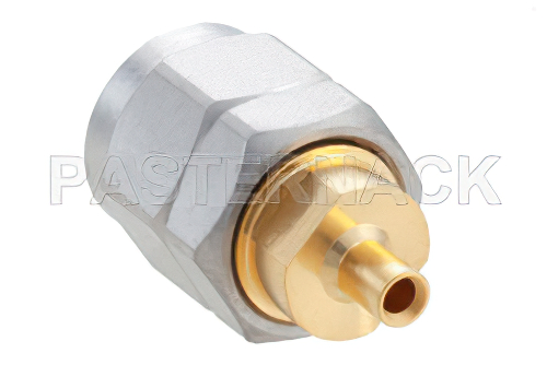 1.85mm オス コネクタ、はんだ接続、PECX001、PECX002、低損失 047 セミリジッド