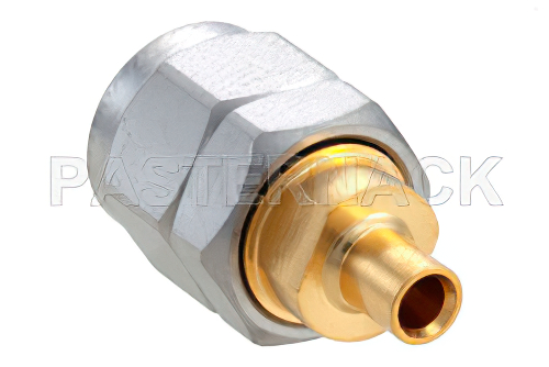 1.85mm オス コネクタ、はんだ接続、PECX003、PECX004、低損失 070 セミリジッド