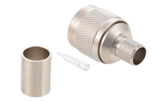 N オス コネクタ、圧着/はんだ接続、PE-B400、PE-B405、PE-C400、LMR-400、.400インチ