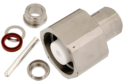 LC オス コネクタ、クランプ/はんだ接続、RG213、RG214、RG8、RG9、RG225、RG393、RG215