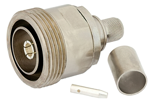 7/16 DIN メス コネクタ、圧着/はんだ接続、RG214、RG9、RG225、RG393