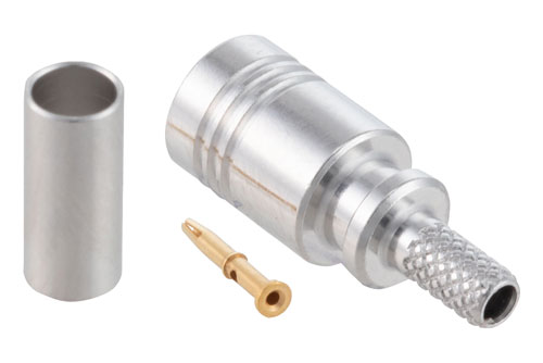 SMB プラグ 非磁性コネクタ、圧着/はんだ接続 RG179, RG316