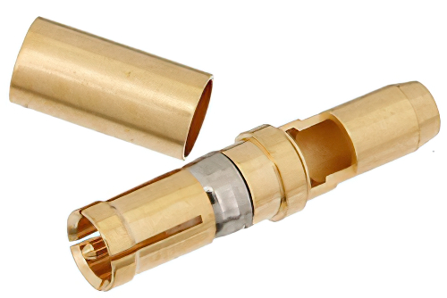 D-Sub レセプタクル 端子、圧着/はんだ接続、RG55、RG142、RG223、RG400