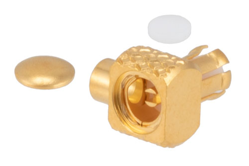 MCX プラグ 直角コネクタ、はんだ接続、PE-SR405AL、PE-SR405FL、PE-SR405FLJ、PE-SR405TN、RG405