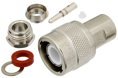 C オス コネクタ、クランプ/はんだ接続、RG59、RG62、RG71