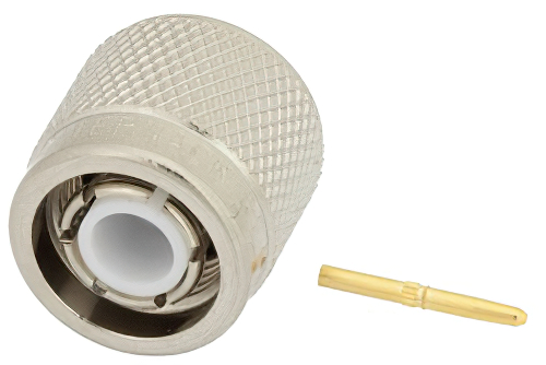 TNC オス コネクタ、はんだ接続、PE-047SR、PE-SR047AL、PE-SR047FL