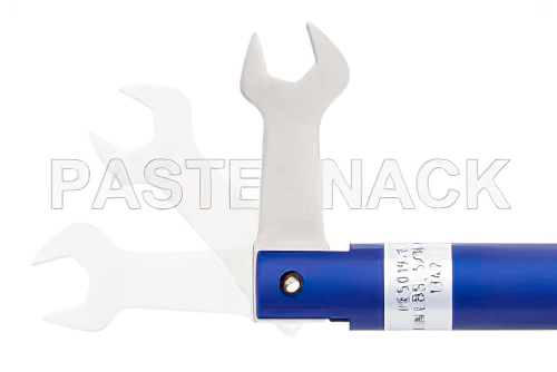 固定ブレイクオーバートルクレンチ、5/16 ビット、3.5mm、2.92mm、2.4mm、SMA コネクタ プリセット値 8.1 in-lbs