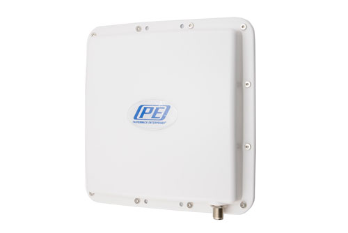 屋外ISM & RFIDアンテナ, LHCP, 260mm X 260mm X 44mm, Nメス, 902-928 MHz, 8.5 dBi