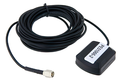 GPS パッシブ アンテナ, RG174|16 フィート, 43X33X14mm SMA オス, 1572.92-1577.92 MHz, 3 dB