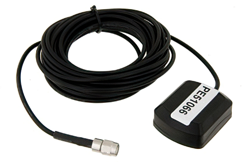 GPSパッシブ, RG174/16フィート, 43X33X14mm SMAメス, 1572.92-1577.92 MHz, 3 dB