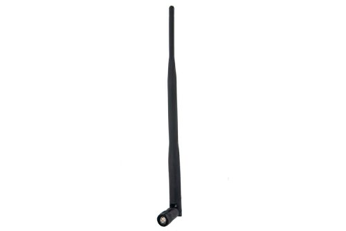 ラバーダック デュアルバンド, 220mm, 逆極性 TNCオス, 2400-2483 MHz | 5150-5850 MHz, 7 dBi (終息品)