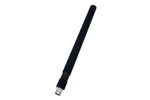 高性能広帯域共線垂直アンテナ スプリング 10インチ付き, 黒 ラドーム, TNCオス, 1900-2500 MHz, 3.5 dBi