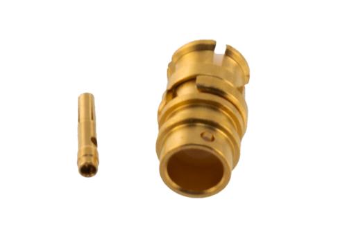 SMP Female Connector Solder Attachment for PE-DR405AL, PE-SR405FL, PE-SR405FLJ, RG405, RG405 Tinned