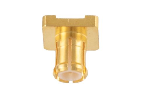 MCX Plug Connector Solder Attachment Surface Mount PCB, 0.036 inch Hole Diameter