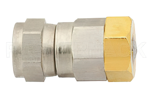 0.5 W RF ロード最大 1,000 MHz、75 Ω、SMC プラグ、ニッケルメッキ真鍮