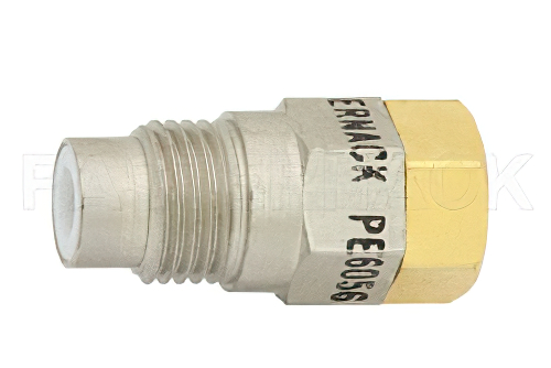 0.5 W RF ロード最大 1,000 MHz、75 Ω、SMC ジャック、ニッケルメッキ真鍮