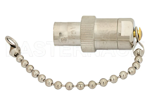 0.5 W RF ロード鎖付最大 1,000 MHz、BNC メス、ニッケルメッキ真鍮