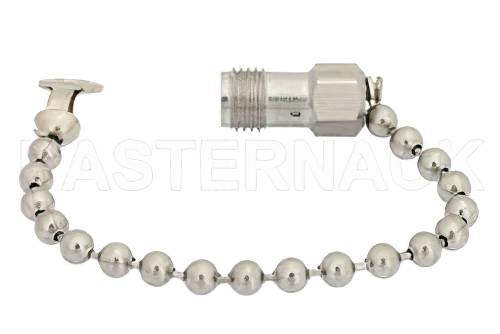 1 W RF ロード鎖付最大 18 GHz、SMA メス、防錆処理ステンレス鋼