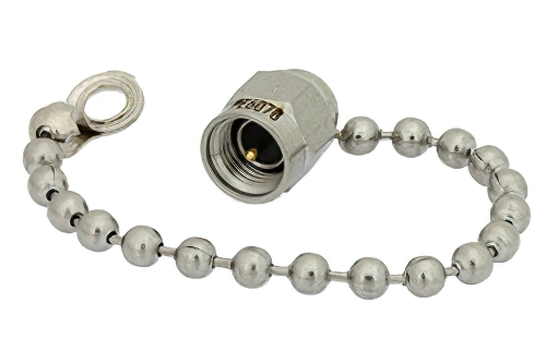 1 W RF ロード鎖付最大 26.5 GHz、SMA オス、防錆処理ステンレス鋼