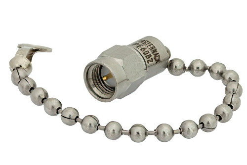 2 W RF ロード鎖付最大 18 GHz、SMA オス、防錆処理ステンレス鋼